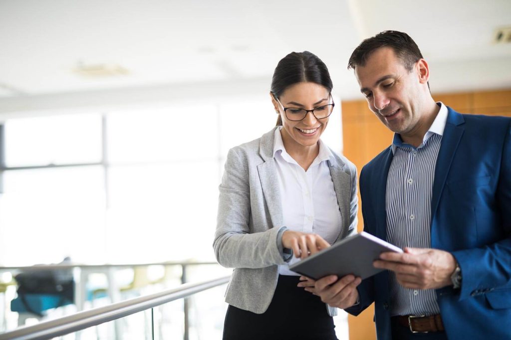 policy-center-banner-two-business-people-talking